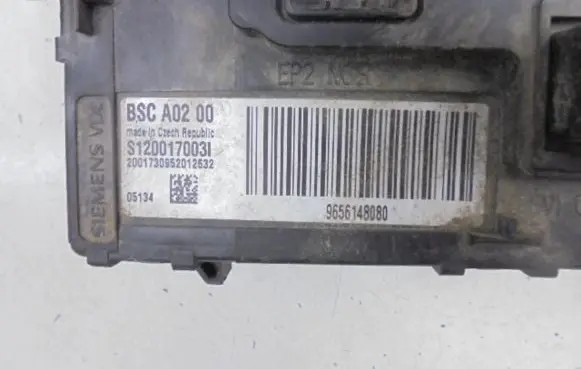 Peugeot 407 Suspension control unit/module 9656148080
