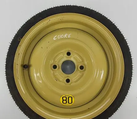Daihatsu Cuore R14 spare wheel 