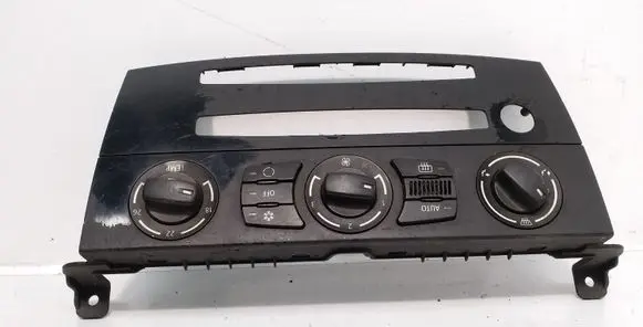 BMW 5 E60 E61 Climate control unit 7906379