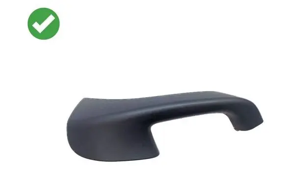 Volkswagen Eos Front door interior handle trim 1K0868039B