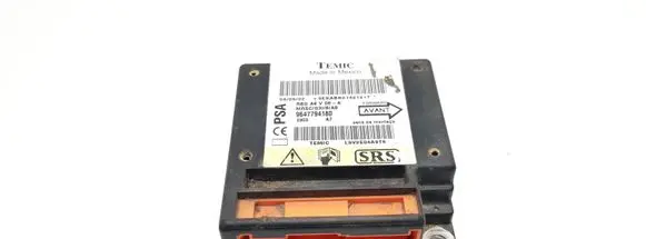 Citroen C3 Airbag control unit/module 9647794180 L5V2504A0T6
