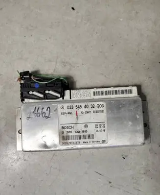 Mercedes-Benz E W211 ESP (stability system) control unit 0335454032 0265109515