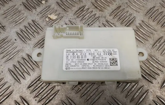 Mercedes-Benz E C207 W207 Keyless (KESSY) go control unit/module A2129005422