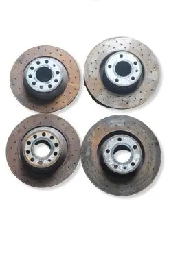 Audi A6 S6 C6 4F Brake discs and calipers set 