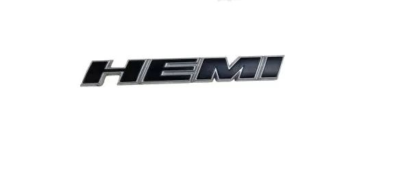 Dodge Charger Fender model badge letters HEMI