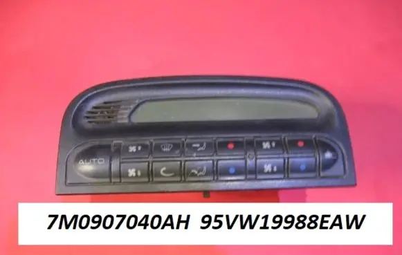 Volkswagen Sharan Climate control unit 7M0907040AH 95VW19988EAW