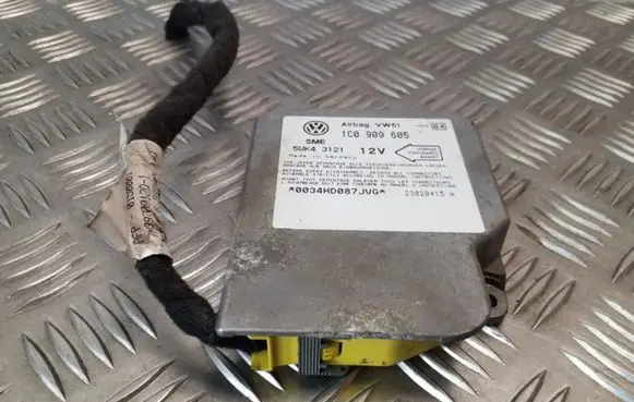 Seat Alhambra (Mk1) Airbag control unit/module 1C0909605 5WK3121