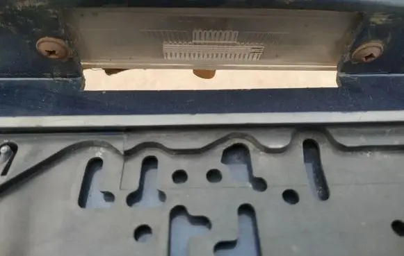 Chrysler 300M Number plate light