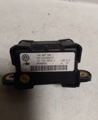 Volkswagen Touran I ESP acceleration yaw rate sensor 1K0907655C BA75G083D4 10170103223