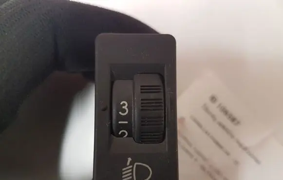 Citroen C4 I Picasso Headlight level height control switch 96384422XT 96366692XT