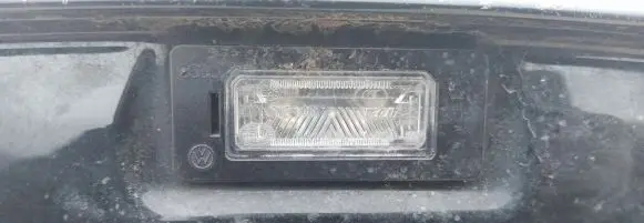 Audi TT TTS Mk2 Number plate light Juoda