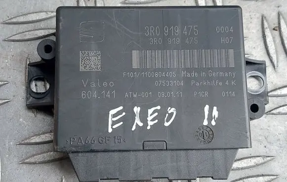 Seat Exeo (3R) Parking PDC control unit/module 3R0919475 604141 07533104