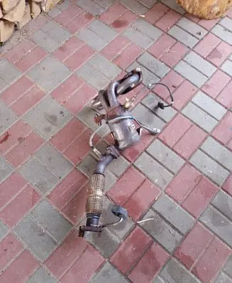 Hyundai Ioniq Catalyst/FAP/DPF particulate filter 03HC0