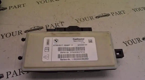 BMW 5 F10 F11 Airbag control unit/module 9253637