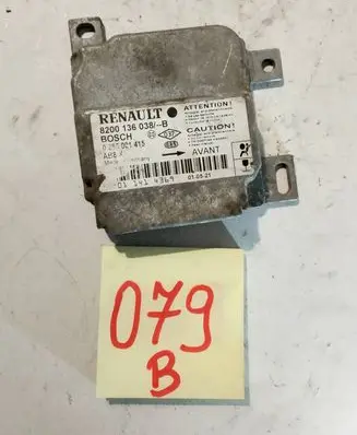 Renault Laguna II Airbag control unit/module 8200136038