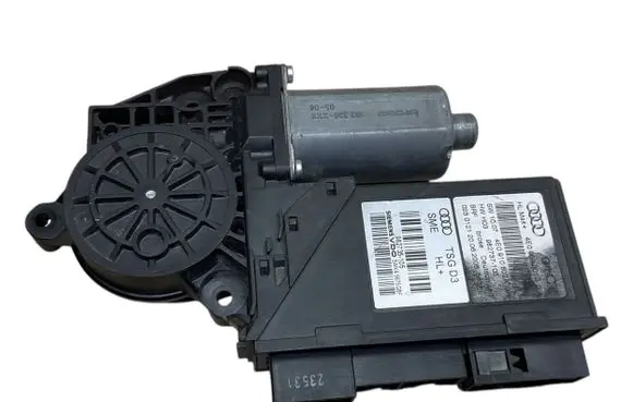 Audi A8 S8 D3 4E Rear door window regulator motor 4E0910802A