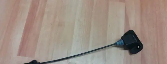 Rear door cable line