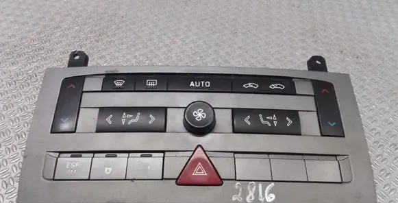 Citroen C5 Climate control unit 96573328YW01