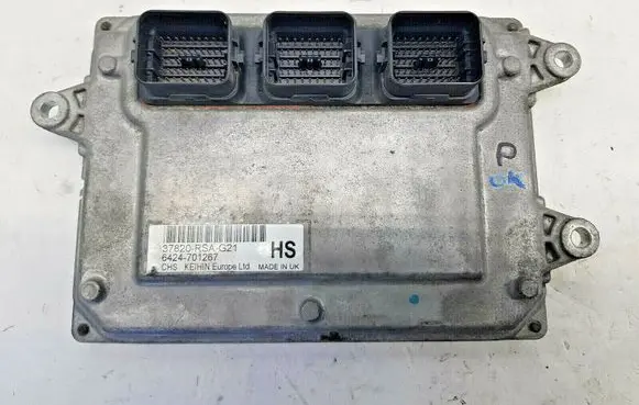 Honda Civic Engine control unit/module ECU 37820RSAG21 nr1487