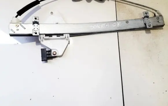 Sliding door window regulator with motor