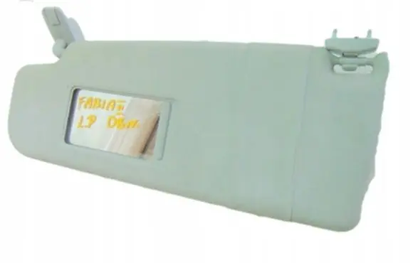 Skoda Fabia Mk2 (5J) Sun visor