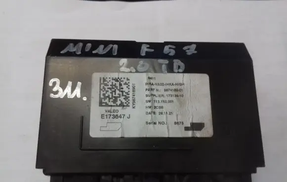 Mini One - Cooper R50 - 53 Air conditioner control unit module 9874189