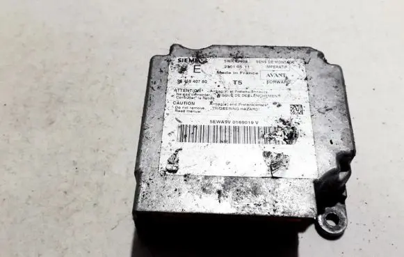 Peugeot 307 Airbag control unit/module 9645840780 5wk42908