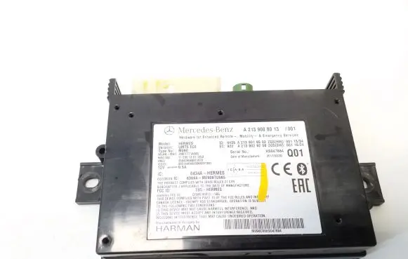Mercedes-Benz E W213 Bluetooth control unit module A2139008013