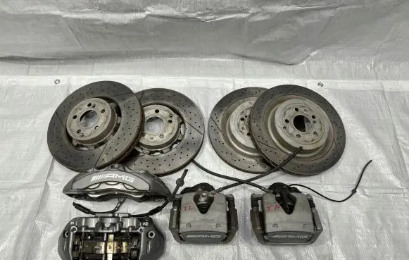 Mercedes-Benz AMG GT R190 C190 Brake discs and calipers set 