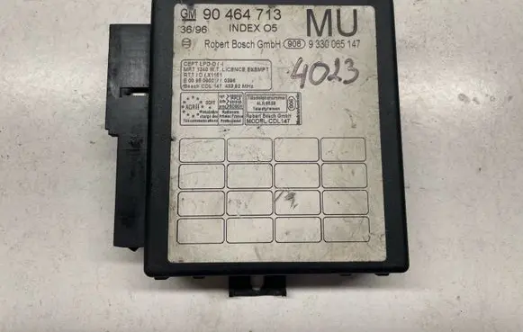 Opel Zafira A Comfort/convenience module 90464713