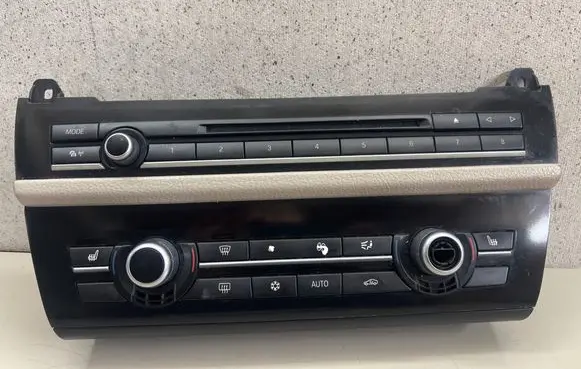BMW 5 F10 F11 Climate control unit 9249708 0000672572 900252780015