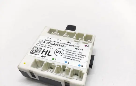 Mercedes-Benz C W205 Door control unit/module A2229001912