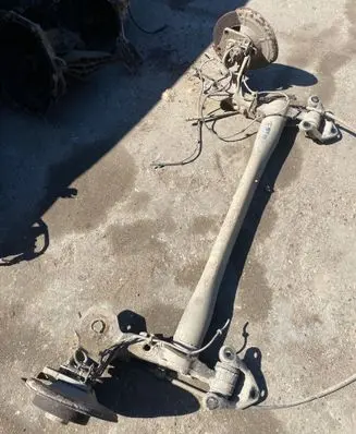 Rear axle beam