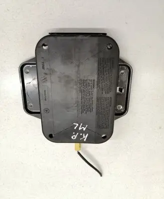 Front door airbag