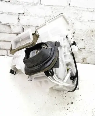 Interior heater climate box assembly