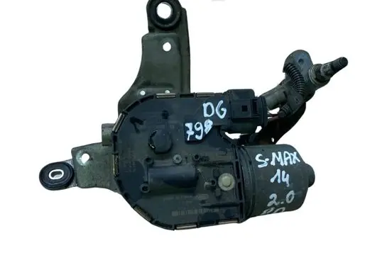Front wiper linkage and motor