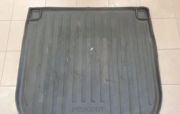 Peugeot 407 Rubber trunk/boot mat liner 9664QL