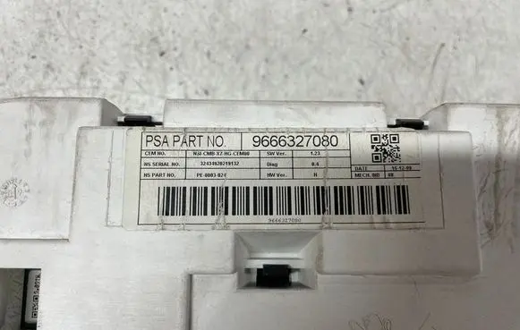 Citroen C5 Speedometer (instrument cluster) 9666327080 32434920219132