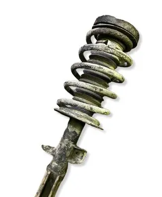 BMW X5 E53 Front shock absorber with coil spring 31311096271