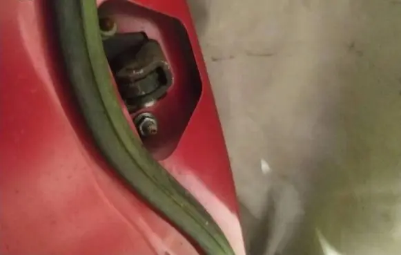 Citroen DS4 Front door check strap stopper 
