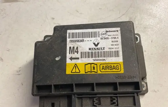 Renault Scenic III - Grand scenic III Airbag control unit/module 285589834R 000405378A4 SJW9H28A3ML