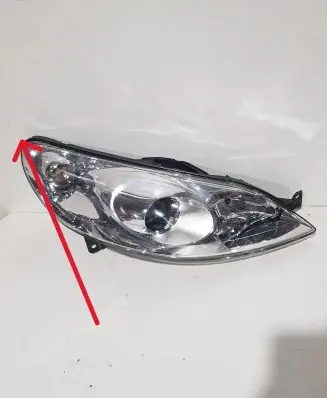 Peugeot 407 Headlight/headlamp 0301213202