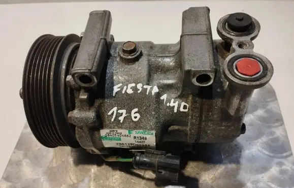 Ford Fiesta Air conditioning (A/C) compressor (pump) 2S6119D629AE