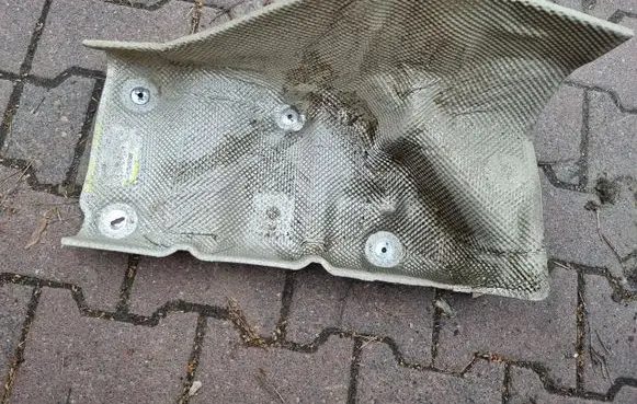 Peugeot Partner Exhaust heat shield 9680900580