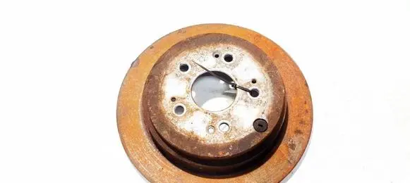 Honda CR-V Rear brake disc neventiliuojamas