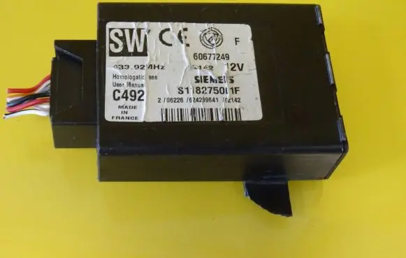 Immobilizer control unit/module