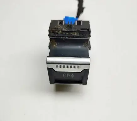 Peugeot 208 I Hand parking brake switch 9810593577