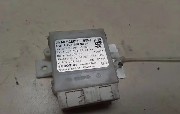 Mercedes-Benz C W204 Parking PDC control unit/module A2049009004 A1729011300 A2049022202