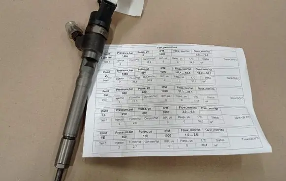 Hyundai Santa Fe Fuel injector 0445110101