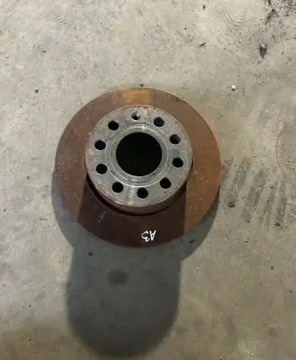 Audi A3 S3 A3 Sportback 8P Rear brake disc